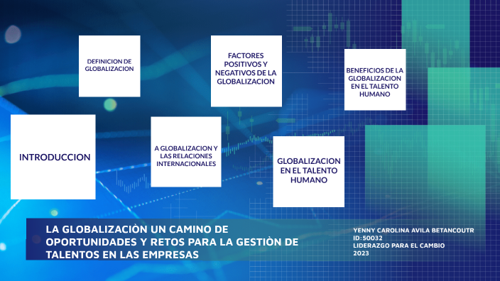 LA GLOBALIZACIÒN UN CAMINO DE OPORTUNIDADES Y RETOS PARA LA GESTIÒN DE ...