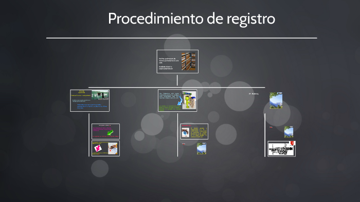 Procedimiento De Registro By Cesar Celis