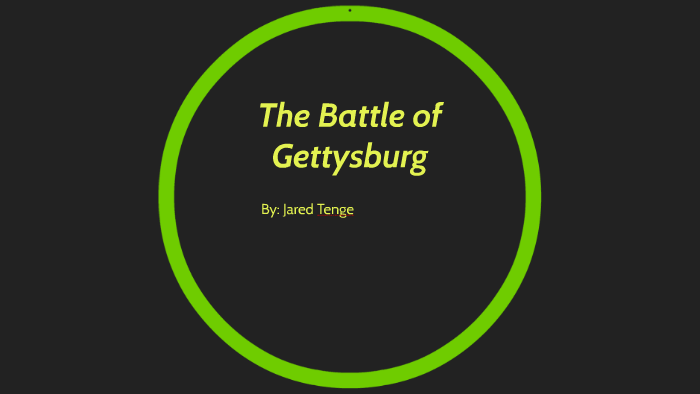 The War Of Gettysburg By On Prezi