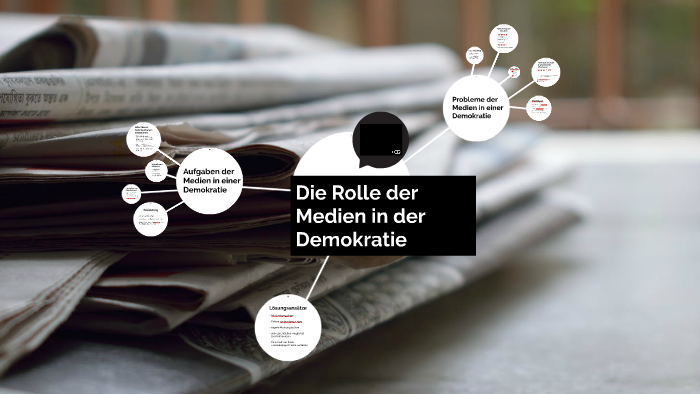 Die Rolle Der Medien In Der Demokratie By Sophia Maag On Prezi