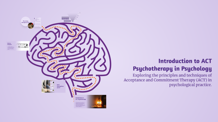 Introduction to ACT Psychotherapy in Psychology by Panav Jain on Prezi