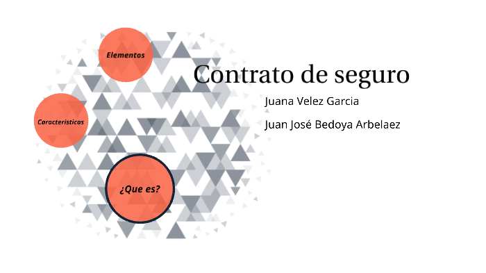 Contrato de seguro by Juan Jose Bedoya Arbelaez on Prezi