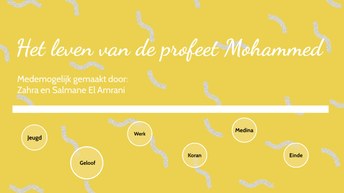 Het leven van de profeet by zahra zahra on Prezi