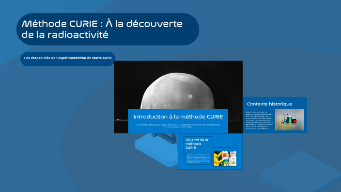 Méthode CURIE : À la découverte de la radioactivité by Myriam BADDAH on ...