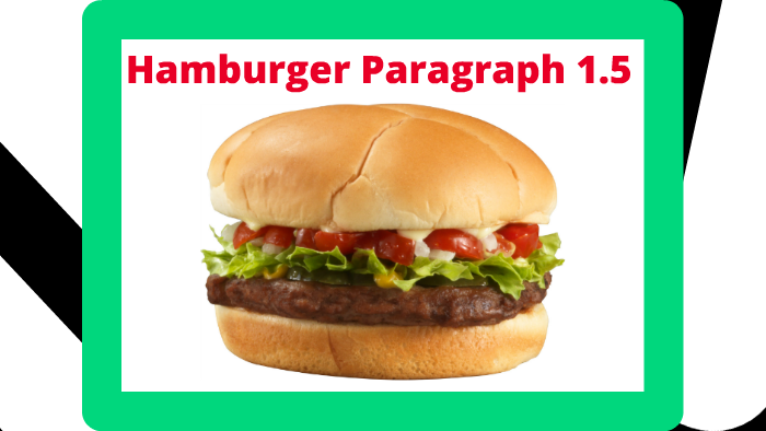 Writing A Hamburger Paragraph by Liz Miller on Prezi