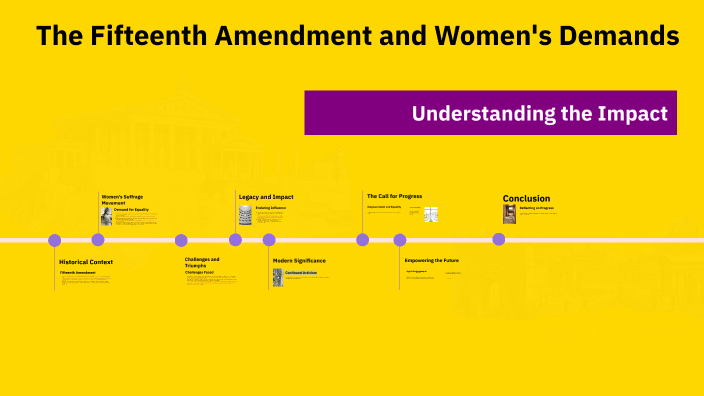 The Fifteenth Amendment and Women's Demands by tahani boykin on Prezi