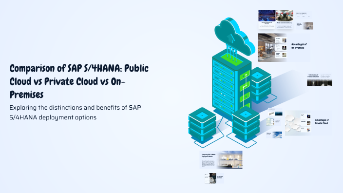Comparison of SAP S/4HANA: Public Cloud vs Private Cloud vs On-Premises ...