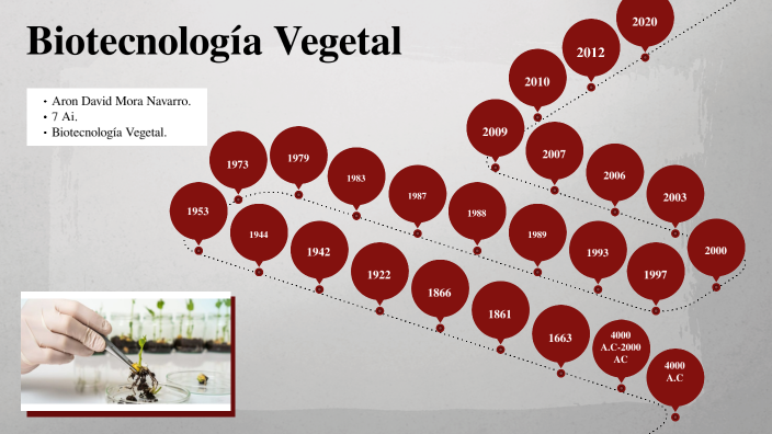 Linea Del Tiempo Biotecnología By Aron Navarro On Prezi