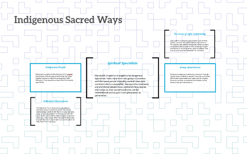 indigenous sacred ways