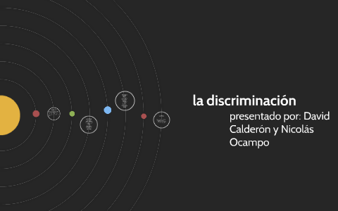 la discriminacion by on Prezi