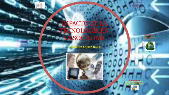 IMPACTO DE LA TECNOLOGÍA EN LA SOCIEDAD by Natalia Lopez Rios on Prezi