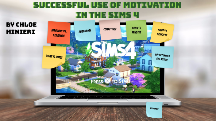 give presentation sims 4