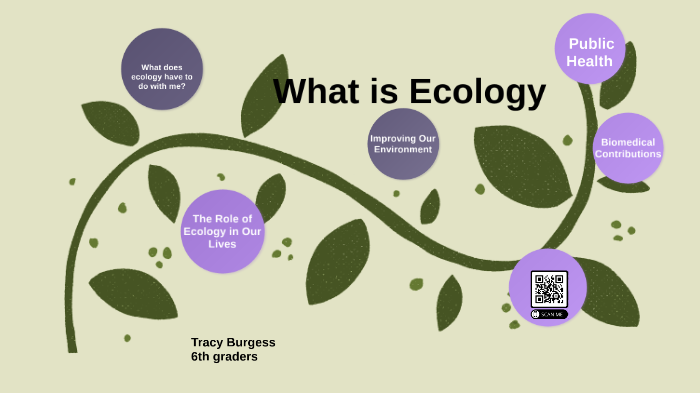 What is Ecology by Tracy Burgess on Prezi