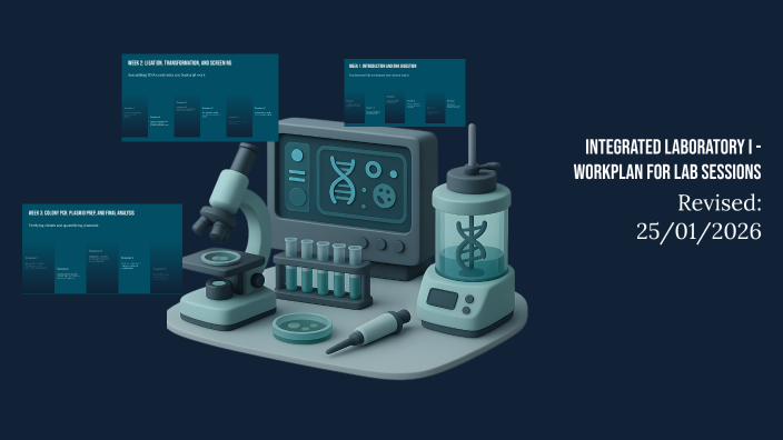 Lab Support Session Integrated Laboratory I - WorkPlan for Lab Sessions by Isaac Orriols on ...