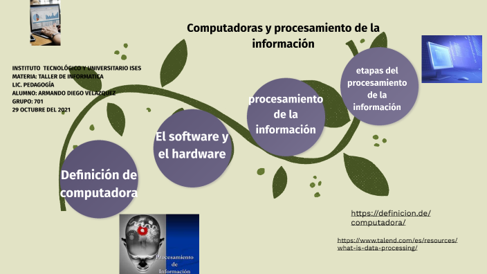 Computadoras y procesamiento de la información by Daniel Diego on Prezi