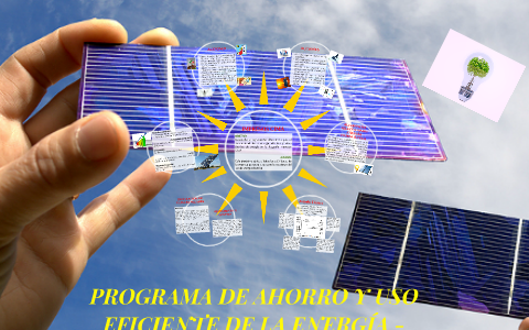 PROGRAMA DE AHORRO Y USO EFICIENTE DE LA ENERGÍA - IMPRESOS by Natalia ...
