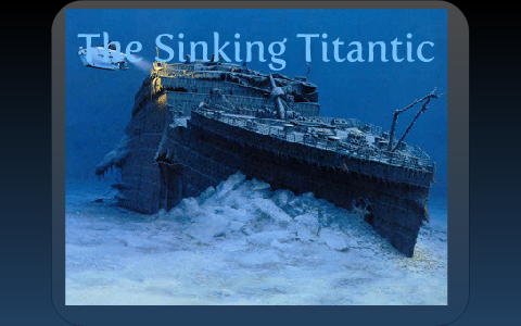 the sinking of the titantic. by Quontele Worthington