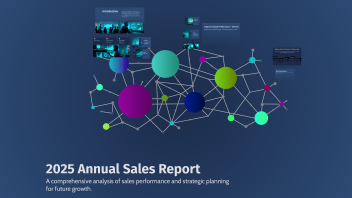 2025 Annual Sales Report by Дима Климентий on Prezi