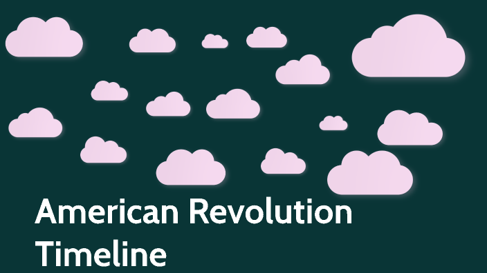 American Revolution Timeline By Tayler Cleveland On Prezi Next