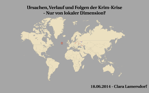 Die Krim-Krise By Clara Lamersdorf