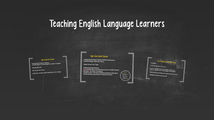 Teaching English Language Learners by Kathleen Peterson on Prezi