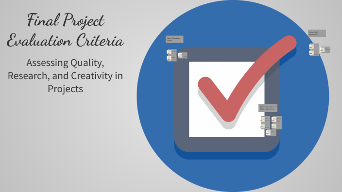 Final Project Evaluation Criteria by Owen Zambelli on Prezi