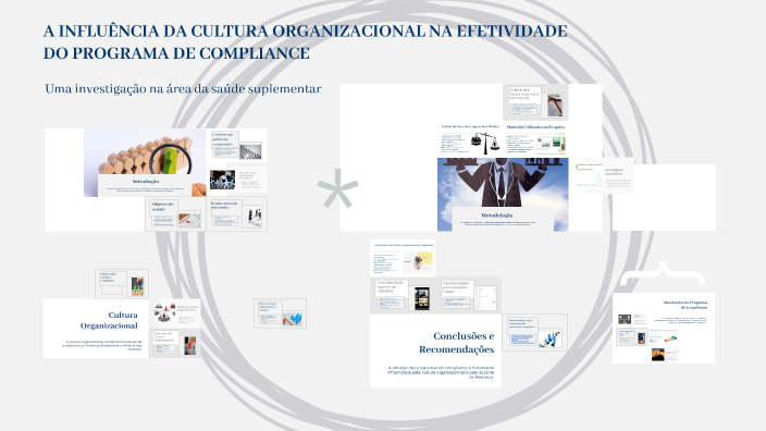 A INFLUÊNCIA DA CULTURA ORGANIZACIONAL NA EFETIVIDADE DO PROGRAMA DE ...
