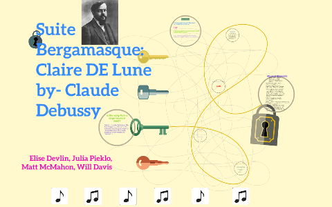 Suite Bergamasque Claire De Lune By Claude Debussy By Julia Pieklo