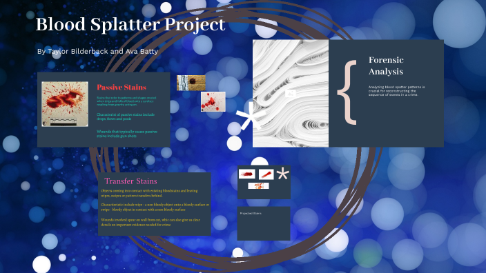 Blood Splatter Analysis by taylor bilderback on Prezi