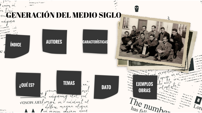 Generación del medio siglo by Maite Farré Solsona on Prezi Next