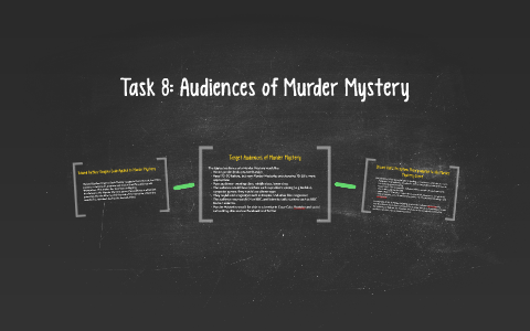 Audiences of murder mystery films
