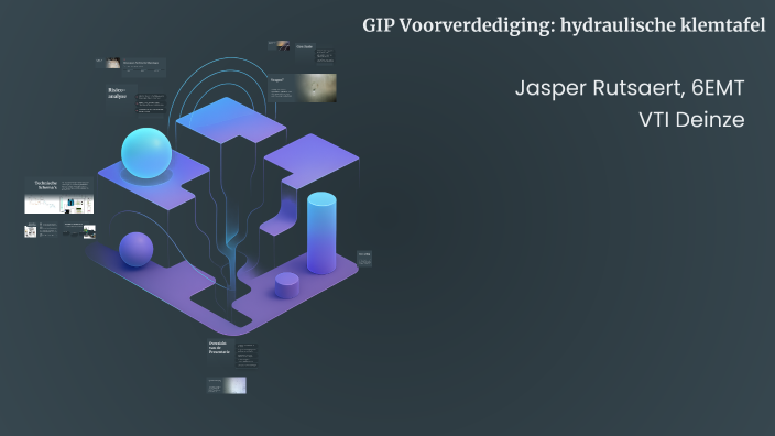 GIP Voorverdediging: [Titel van de GIP] by Jasper rutsaert on Prezi