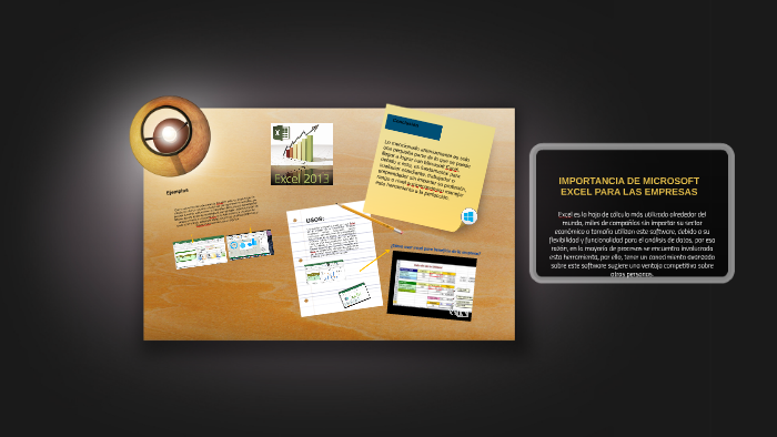 IMPORTANCIA DE MICROSOFT EXCEL PARA LAS EMPRESAS by irma vasquez on Prezi