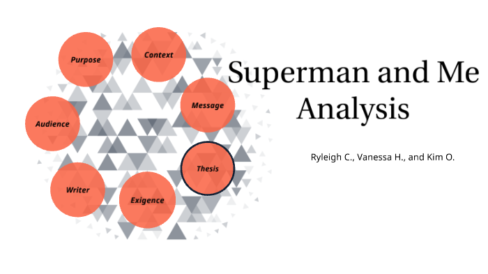 the joy of reading and writing superman and me thesis