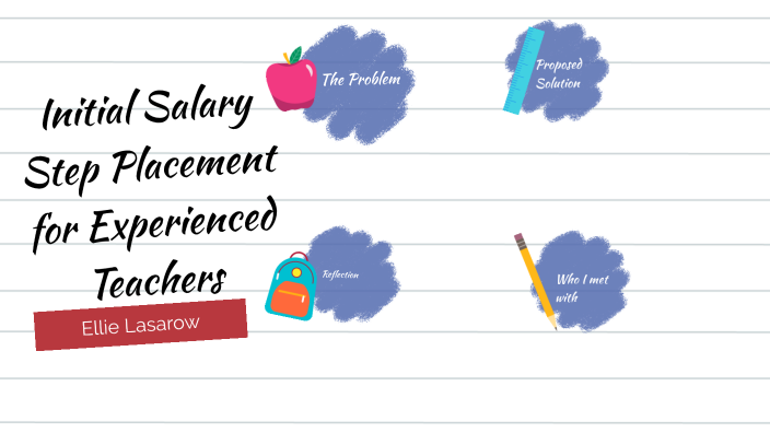 Initial Step Placement for Experienced Teachers by Ellie Lasarow on Prezi