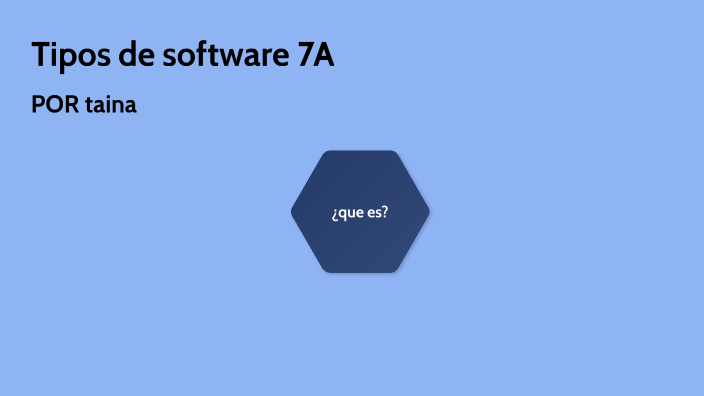 Tipos de software 7A by Lucía Burgos on Prezi