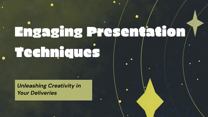 Engaging Presentation Techniques by It's Nada on Prezi