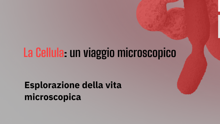 La Cellula: Un Viaggio Microscopico by lolo cico on Prezi