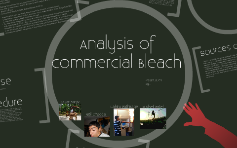 Analysis Of Commercial Bleach By Lahiru Pathirage