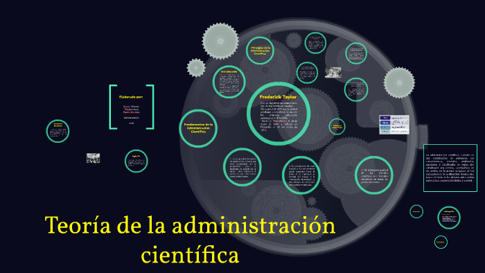 Teoría de la administración científica by Ximena Arcos on Prezi