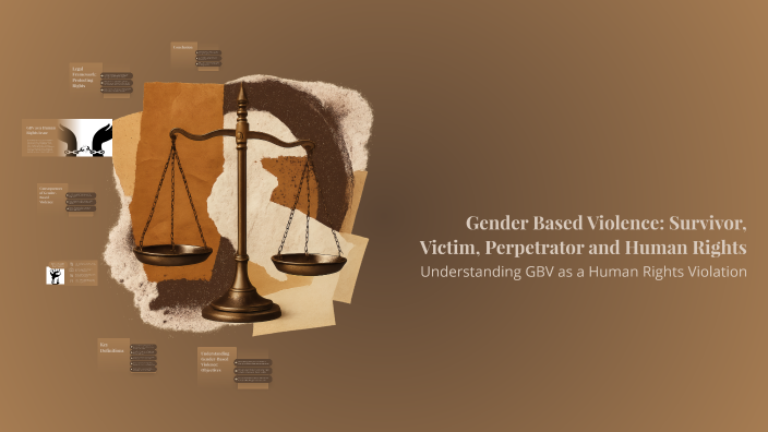 Gender Based Violence: Survivor, Victim, Perpetrator and Human Rights ...