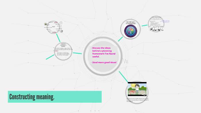 Constructing meaning. by Hannah Taylor on Prezi