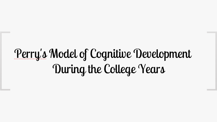 Cognitive development in college cheap students