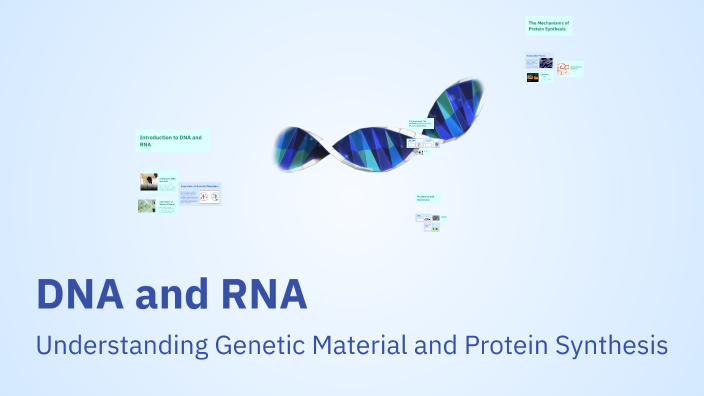 DNA and RNA by Niña M. Rances on Prezi