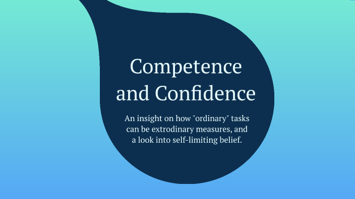 ted talk confidence vs competence