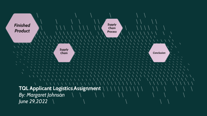 tql logistics assignment