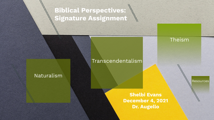 what is the biblical meaning of assignment