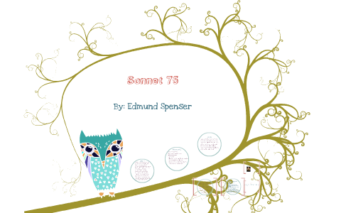 what is the theme of sonnet 75 by edmund spenser