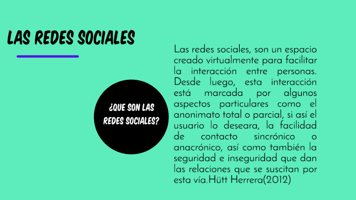 Las redes sociales by Micaela De la Torre on Prezi