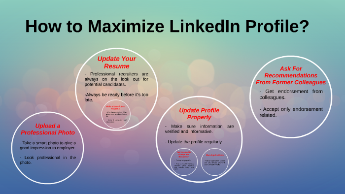 Maximizing Linkedin Profile Exposure